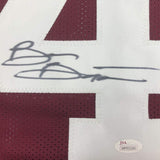 Autographed/Signed Brian Bosworth Oklahoma Red College Jersey JSA COA