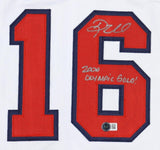 Doug Mientkiewicz Signed Team USA Jersey Inscribed "2000 Olympic Gold" (Beckett)