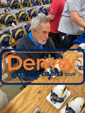 Dan Fouts Autographed San Diego Chargers Lunar Mini Helmet Beckett Witness 49259