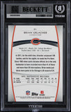 Bears Brian Urlacher Authentic Signed 2012 Topps Platinum #31 Card BAS Slabbed