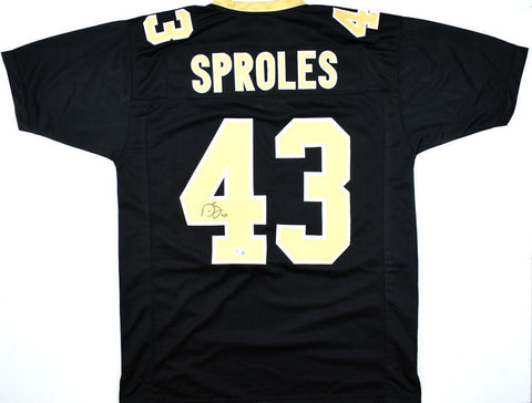 Darren Sproles Autographed Black Pro Style Jersey - Beckett Hologram *Black