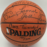 1976-77 Trail Blazers Autographed NBA Basketball 7 Sigs Bill Walton Beckett