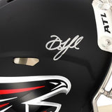 Drake London Atlanta Falcons Signed Riddell Speed Authentic Helmet