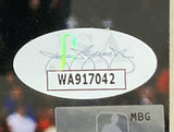 Allen Iverson Signed Framed 8x10 Philadelphia 76ers Dunk Photo JSA ITP