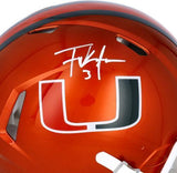 Autographed Frank Gore Miami Helmet