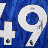 Alejandro Garnacho Signed Chelsea FC Home Soccer Jersey #49 with Beckett COA