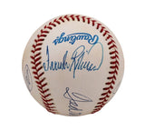 Triple Crown Winners Signed Rawlings Official American League Baseball - 4 sign