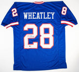 Tyrone Wheatley Signed New York Giants Jersey (Beckett) Michigan Wolverines R B