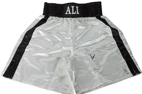 Muhammad Ali Authentic Signed Ali Boxing Trunks Ali Hologram & PSA ITP #3A74682