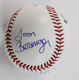 Charlie Sheen, Corbin Bernsen & Tom Berenger Signed MLB Baseball / Major League