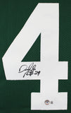 Darrelle Revis Authentic Signed Green Pro Style Jersey Autographed BAS Witnessed