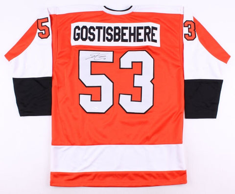 Shayne Gostisbehere Signed Flyers Jersey (JSA COA) NHL All Rookie Team / 2015-16