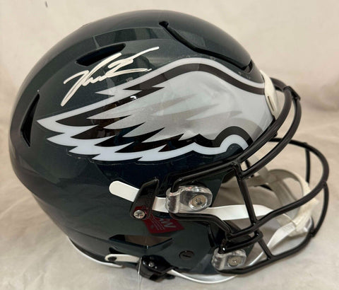 JALEN CARTER SIGNED PHILADELPHIA EAGLES F/S SPEEDFLEX AUTHENTIC HELMET JSA COA