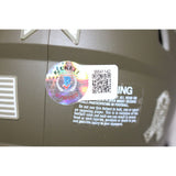 D'Andre Swift Signed Philadelphia Eagles 22 Salute Mini Helmet Beckett 43011