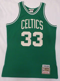 Celtics Larry Bird Autographed 1985-86 Mitchell & Ness Jersey 40 Steiner 213988