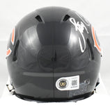 Jay Cutler Autographed Chicago Bears Speed Mini Helmet - Beckett W Hologram
