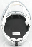 Howie Long Autographed Raiders F/S Speed Helmet - Beckett W Hologram