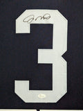 FRAMED NOTRE DAME FIGHTING IRISH JOE MONTANA AUTOGRAPHED JERSEY JSA