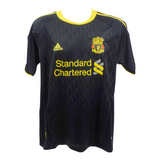 Steven Gerrard Signed Liverpool FC Away Soccer Jersey #8 with Beckett COA