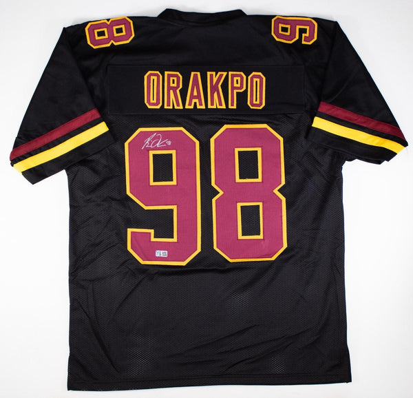 Brian Orakpo Signed Washington Redskins Jersey (GTSM) 4xPro Bowl Linebacker