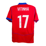 Vitinha Signed PSG Away Soccer Jersey #17 with Beckett Witness