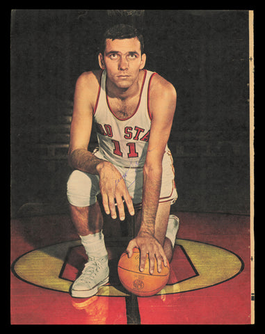 Jerry Lucas Autographed Signed 8x11 Magazine Photo Ohio State SKU #237804