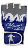 Chuck Liddell Signed UFC Iceman Fight Glove The Iceman Inscribed PSA