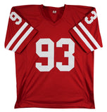 Nebraska Ndamukong Suh Authentic Signed Red Pro Style Jersey BAS Witnessed