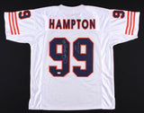 Dan Hampton Signed Chicago Bears Jersey Inscribed HOF 2002 -JSA COA / 1985 Bears