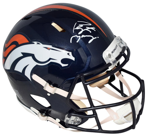 PEYTON MANNING SIGNED DENVER BRONCOS AUTHENTIC SPEED HELMET FANATICS