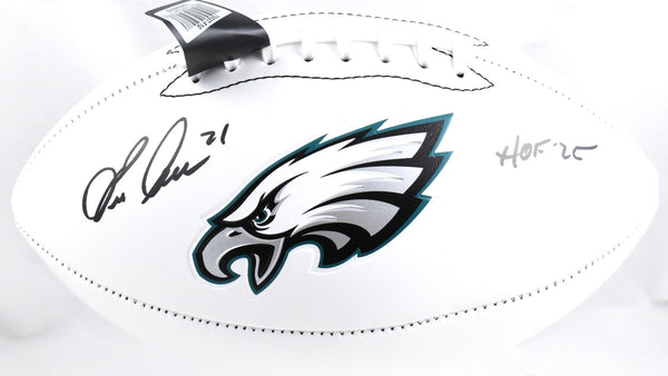 Eric Allen Autographed Philadelphia Eagles Logo Football HOF- Beckett W Hologram