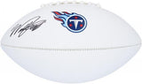 Will Levis Tennessee Titans Autographed White Panel Football