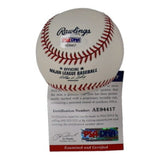 Evan Longoria Signed OML Baseball (PSA COA) Arizona Diamondbacks, Giants, Rays