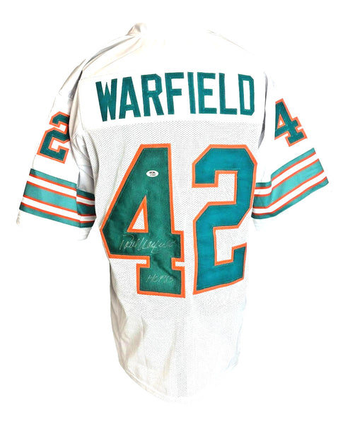 Paul Warfield Signed Miami Dolphins Jersey (PSA) Undefeated 1972 / Wide Receiver