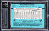 Dodgers Fernando Valenzuela Authentic Signed 1988 Donruss #53 Card BAS Slabbed