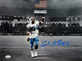 Earl Campbell Signed Houston Oilers 16x20 Pointing Photo W/ HOF- JSA W Auth *Lt
