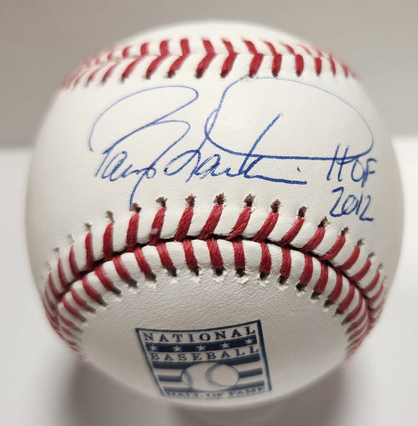 Reds BARRY LARKIN Signed Official MLB HOF LOGO Baseball AUTO - JSA