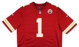 Chiefs Xavier Worthy Signed Red Nike Limited Jersey Fanatics #XP14148337