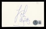 Lakers Lamar Odom Authentic Signed 3x5 Index Card Autographed BAS #BT03531