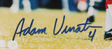 Adam Vinatieri Autographed 8x10 Photo New England Partiots Framed JSA 180105