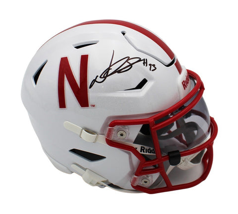 Ndamokung Suh Signed Nebraska Cornhuskers Speed Flex Mid-Size NCAA Midi Helmet