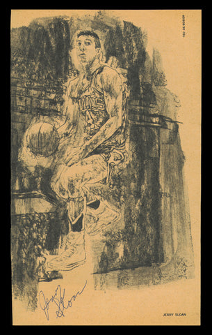 Jerry Sloan Autographed Signed 6.5x11 Magazine Photo Chicago Bulls SKU #237884