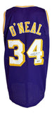 Shaquille O'Neal Signed Los Angeles Lakers Jersey (Beckett) 4xNBA Champ/ Big Man