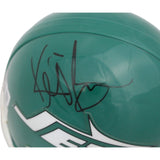 Ken O'Brien Signed New York Jets TB VSR4 Replica Mini Helmet BAS 44732