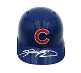 Sammy Sosa Signed Chicago Cubs Rawlings Blue MLB Mini Helmet