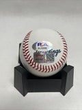 Chipper Jones Autographed Official MLB Hall of Fame Baseball. PSA Authentication