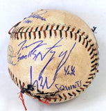 Sandlot Cast Signed Custom Baseball w/8 Signatures- Beckett W Holo