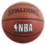 Lakers Magic Johnson & Kareem Abdul-Jabbar Signed Basketball BAS Wit #5W053809