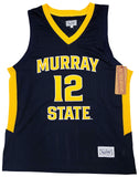 MURRAY STATE RACERS JA MORANT AUTOGRAPHED JERSEY SIZE XL BECKETT QR 210857