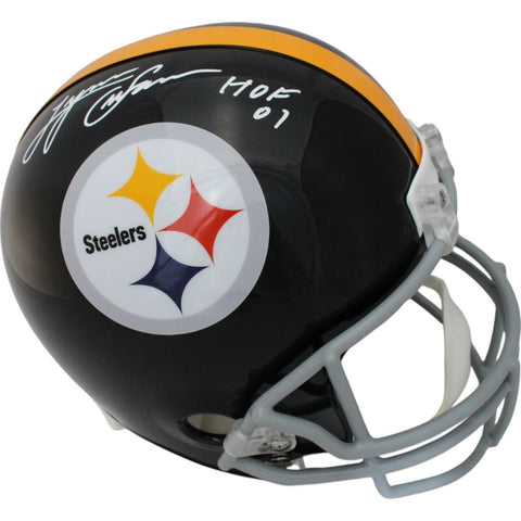 Lynn Swann Autographed Pittsburgh Steelers F/S VSR4 Helmet HOF Beckett 46511